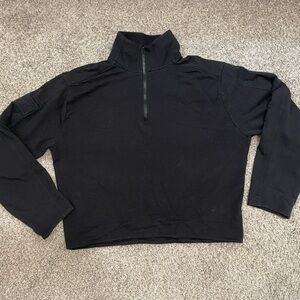 Athleta 1/4 Zip Terry Sweatshirt